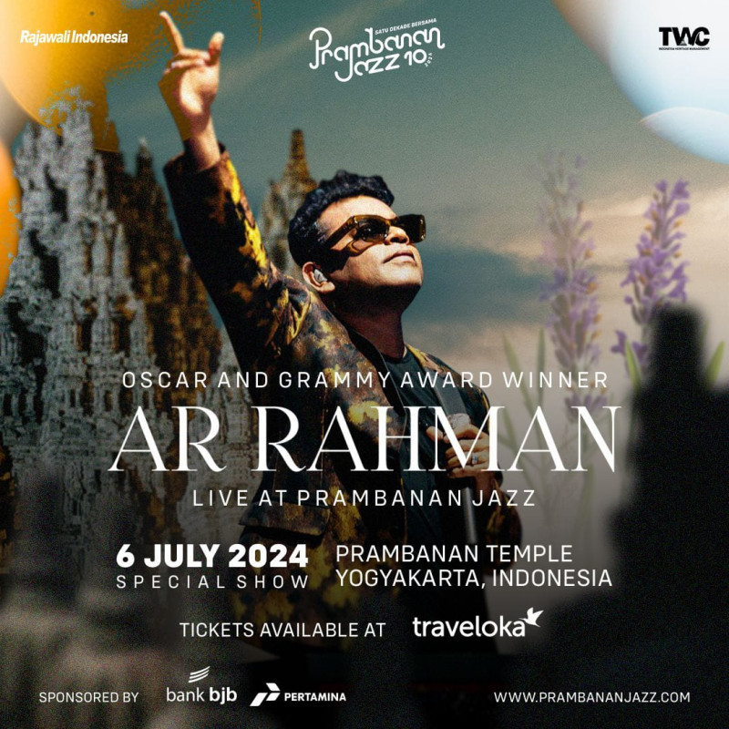 Prambanan Jazz Menghadirkan AR Rahman