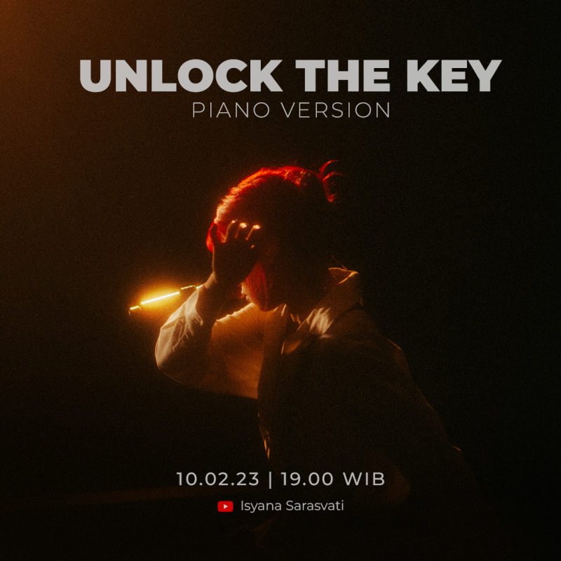 Isyana Sarasvati melepas segala distorsi dan instrumen tambahan pada lagu "UNLOCK THE KEY"