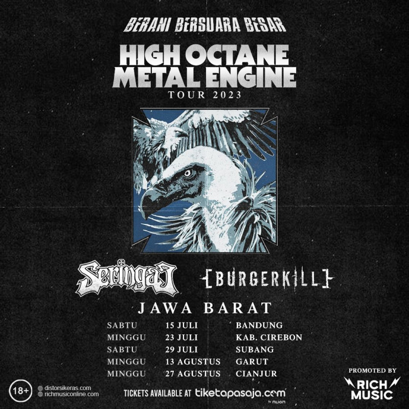 Clash of Giant : Seringai X Burgerkill Pertama Kalinya Tour Bareng