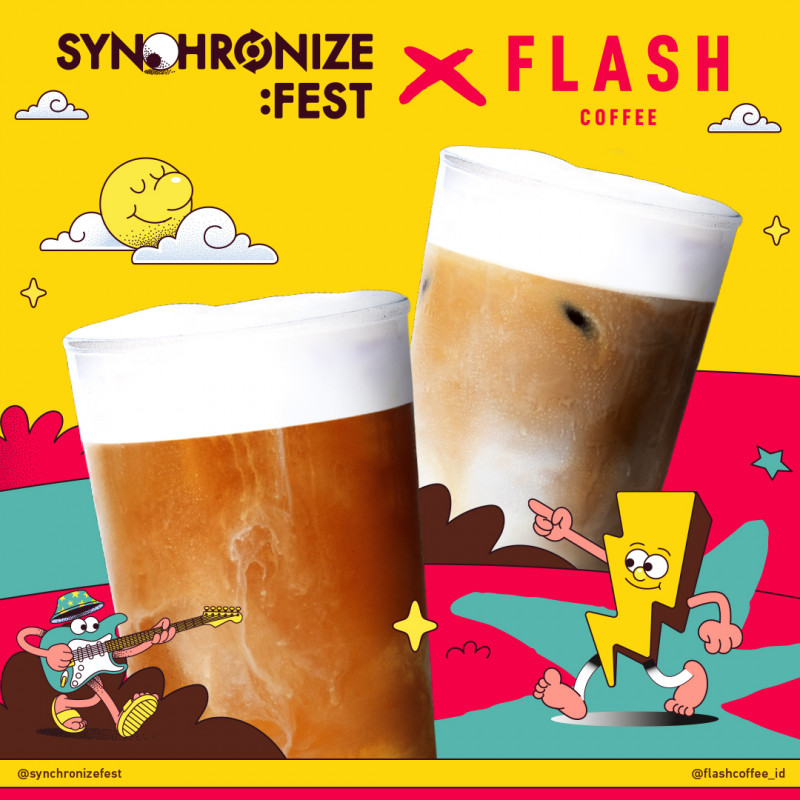 Menu Minuman Kopi dan Teh Bertemakan Synchronize Series Turut Memeriahkan Synchronize Tahun Ini