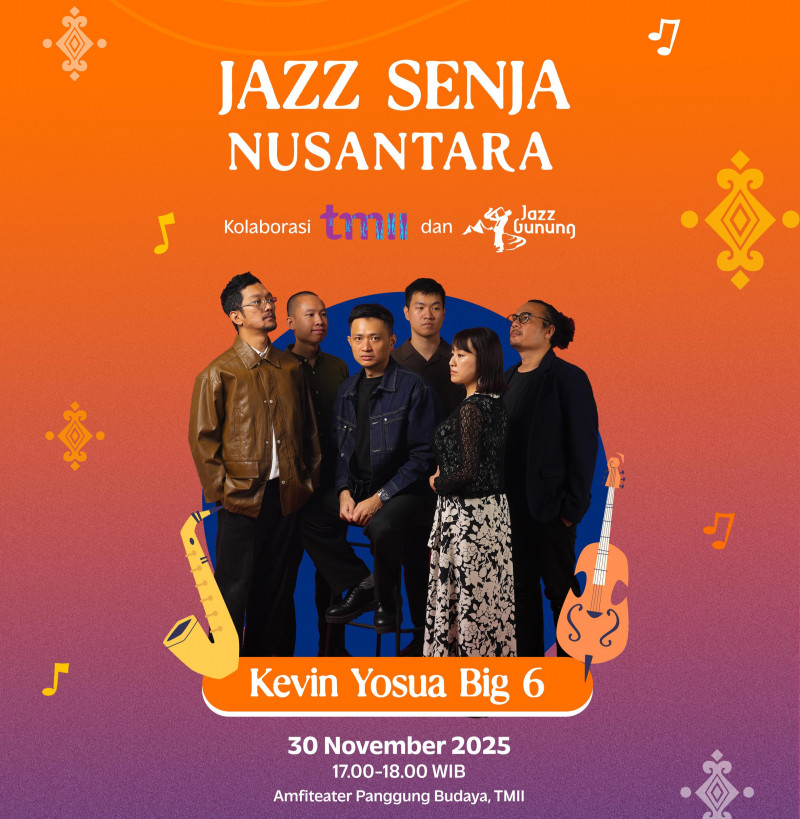 TMII & Jazz Gunung Luncurkan Kolaborasi Perdana: Jazz Senja Nusantara