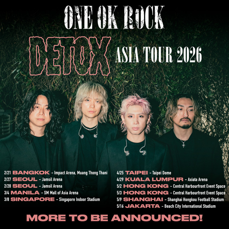 "One Ok Rock Detox Asia Tour" Digelar Tahun Depan, Catat Tanggalnya!